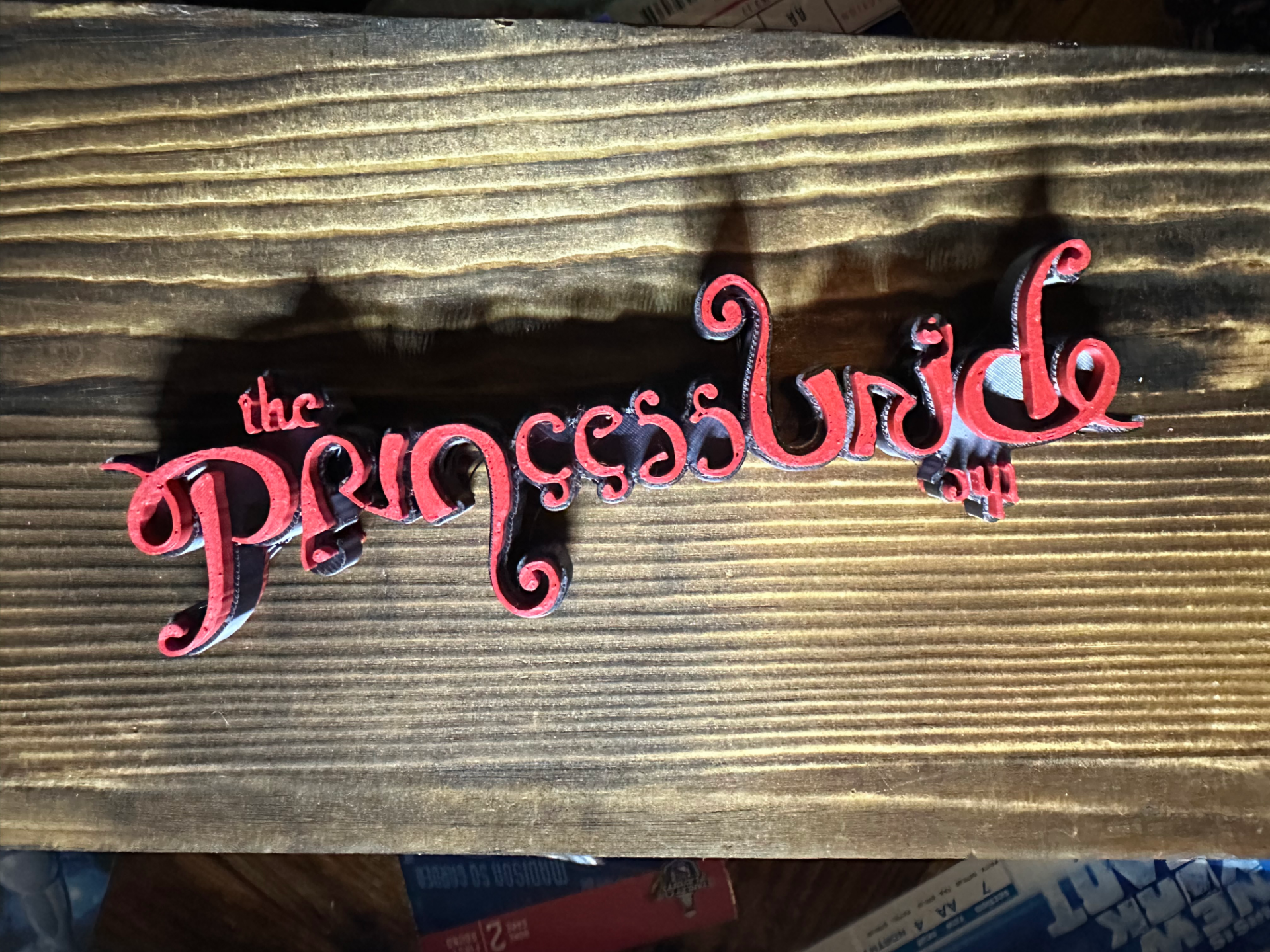 Princess Bride Ambigram