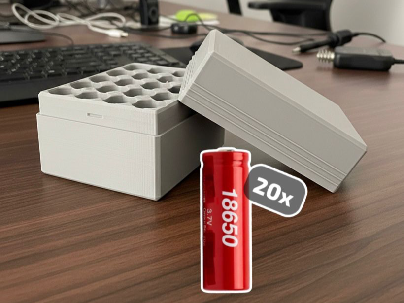 18650 Battery Storage Box Smooth Handling & Secure