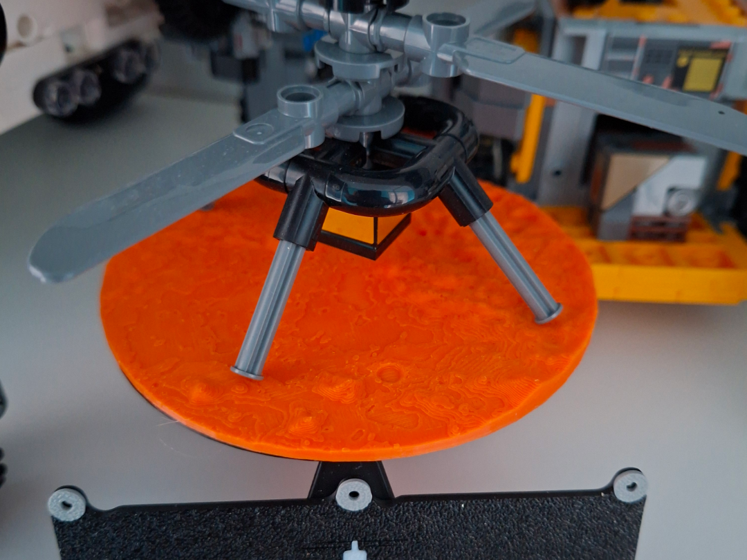 Luna - Mars - Surface - 100mm Diameter