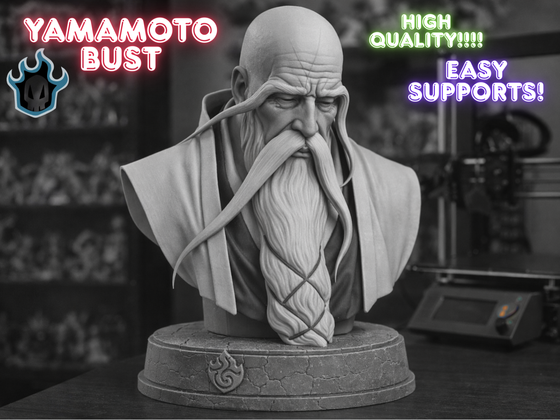 Yamamoto bust shinigami