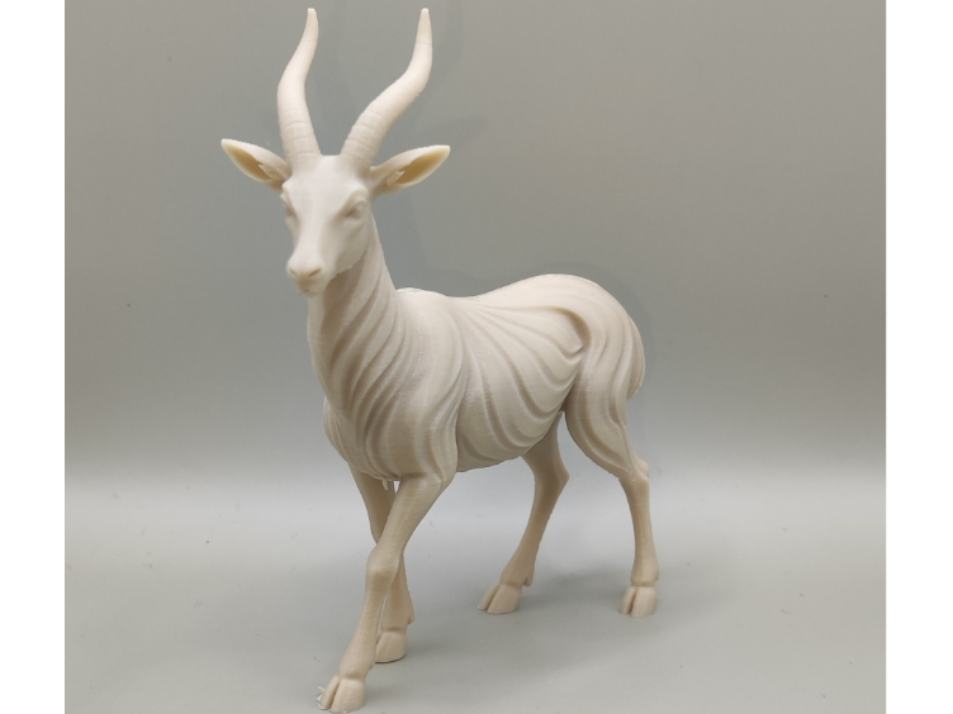 Abstract sculptural Antelope figurine