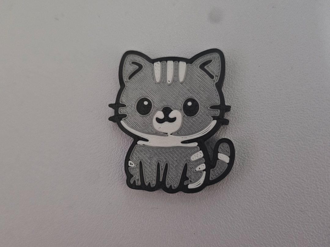 Kawaii Animal Magnet Collection - Cat