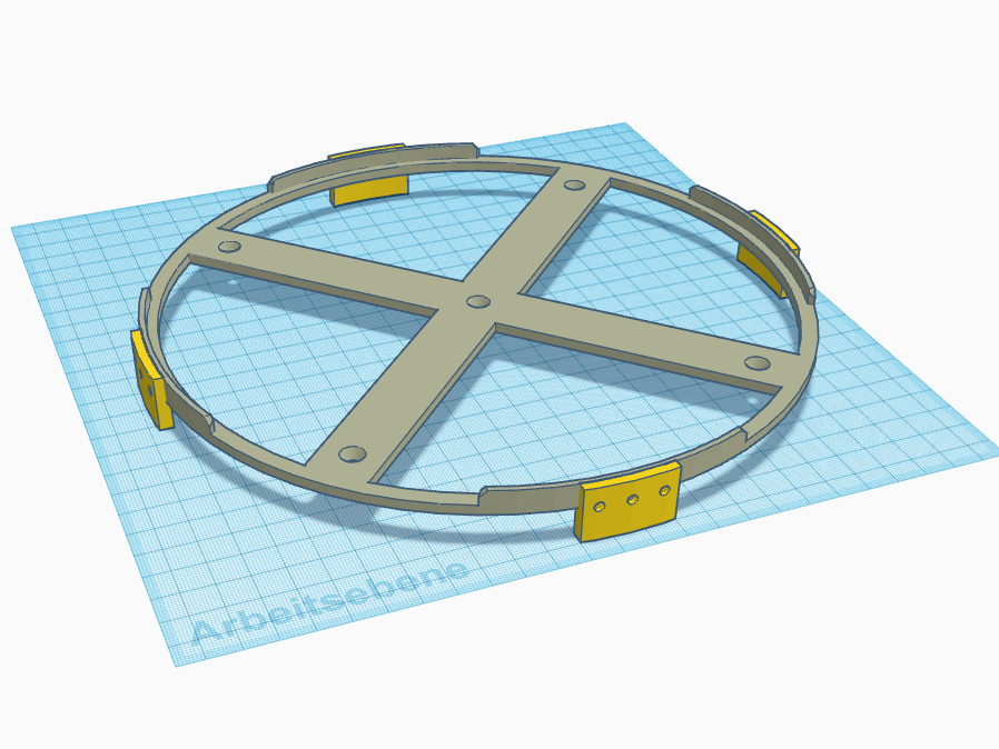 Filament Aufbewahrungsbox Adapter stapelbar