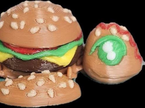 Articulated Burger Turtle