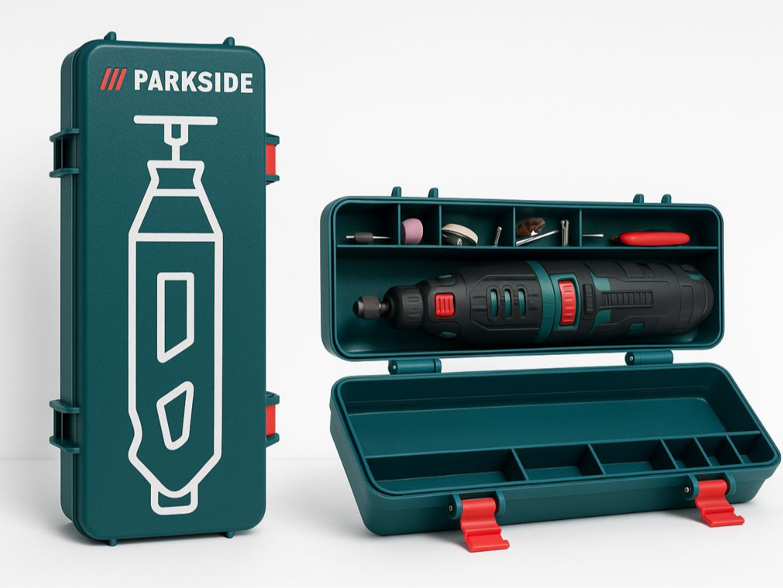 Caja para herramienta rotatoria Parkside