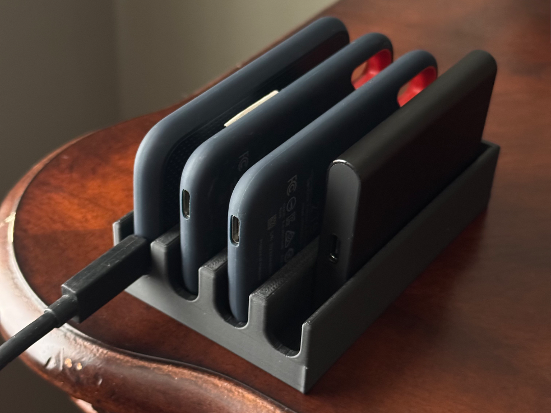 Sandisk SSD Holder - 4 Slot
