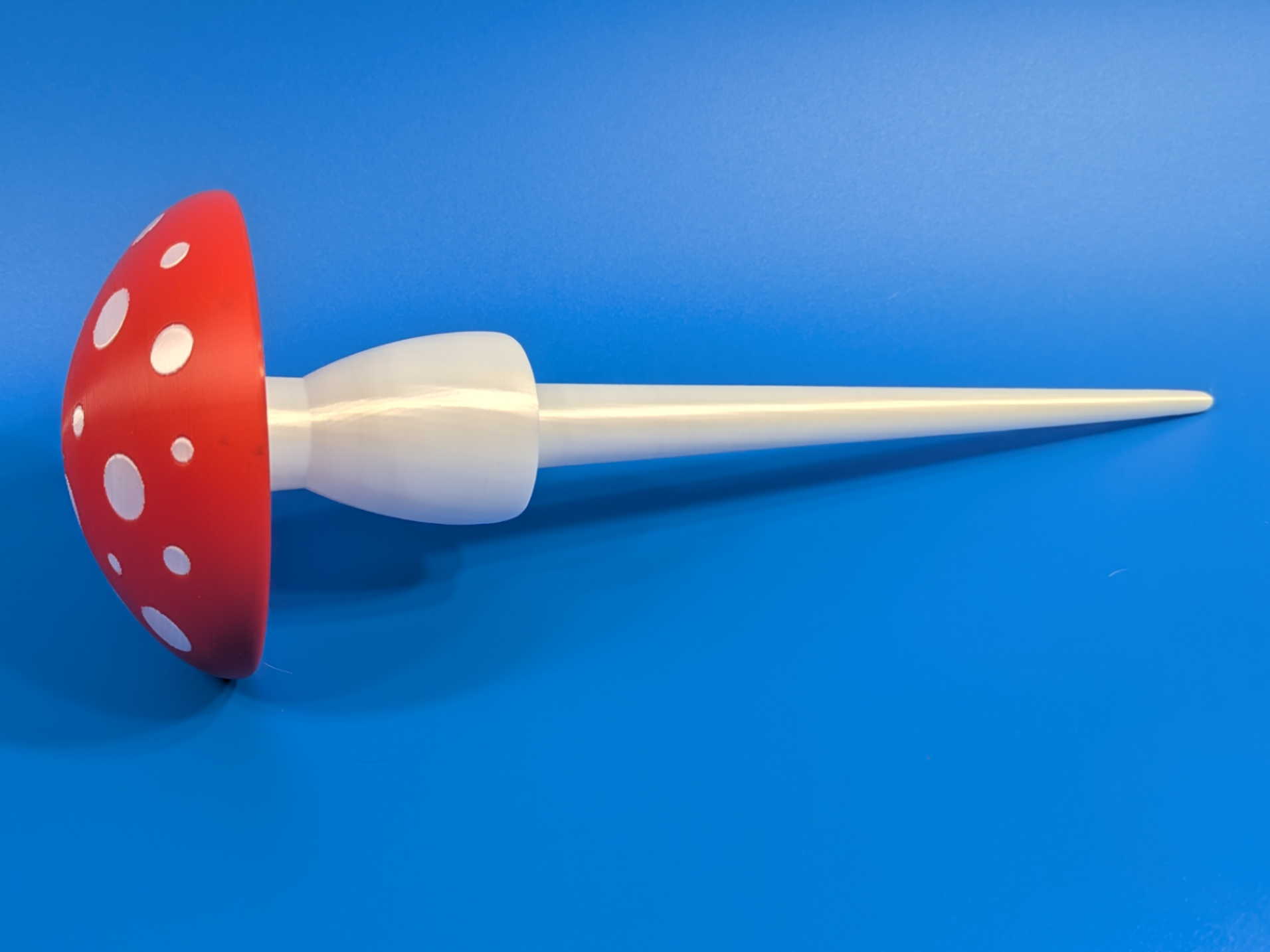Redcap Mushroom Scepter - Renaissance Faire Prop