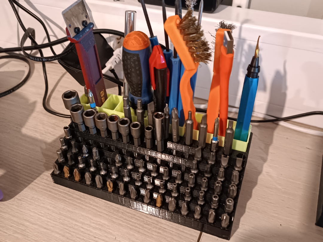 Simple Bit & Tool Organizer