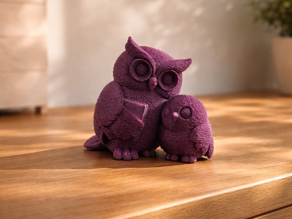 Teacher & Student Owl