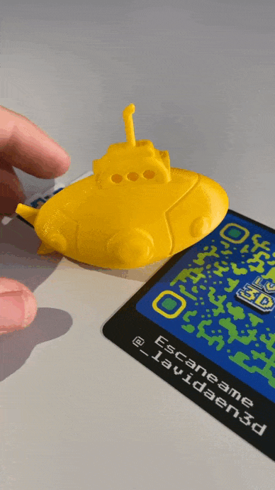3D Submarine test bench