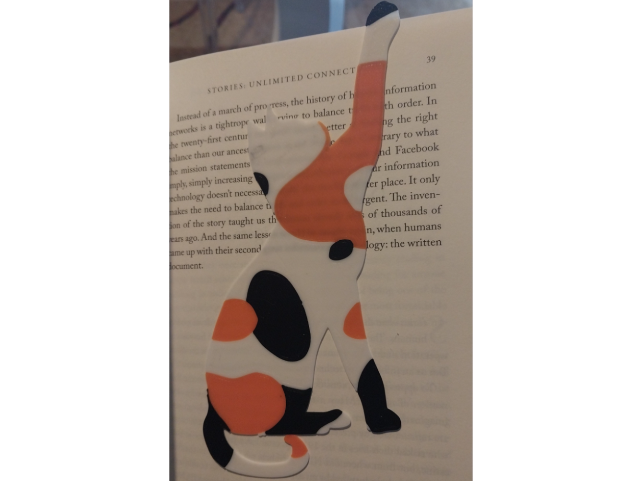Calico Cat Bookmark