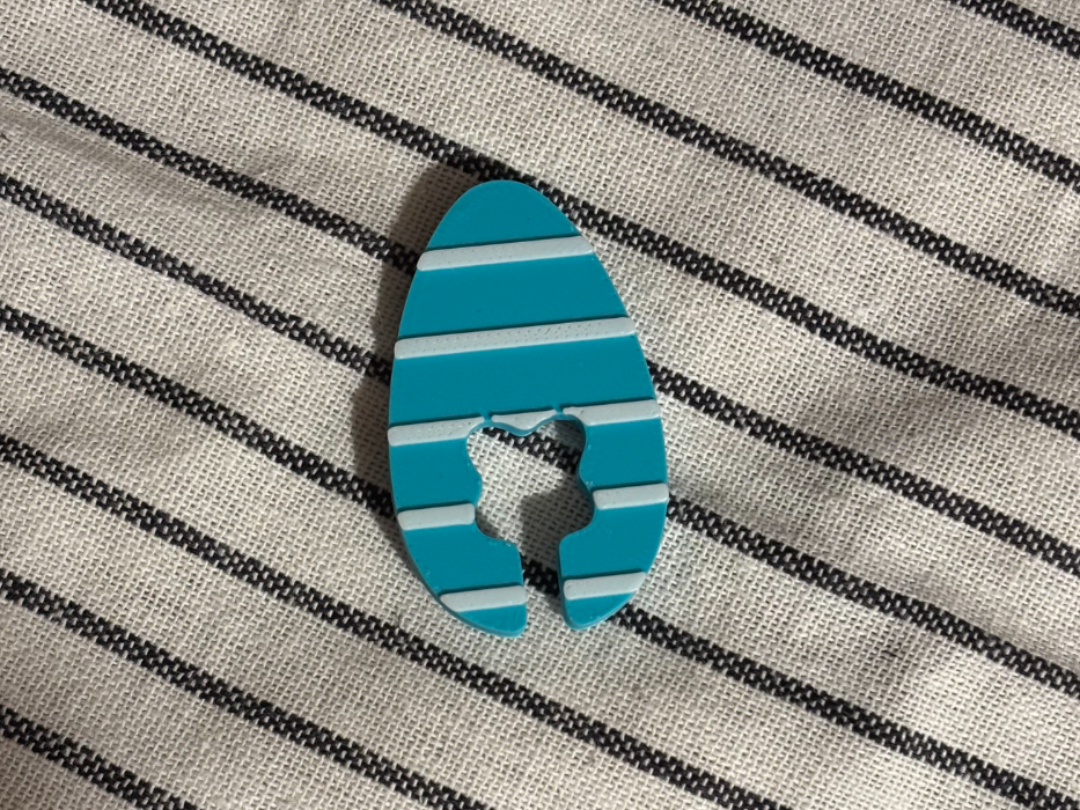 Easter Egg Bread tag