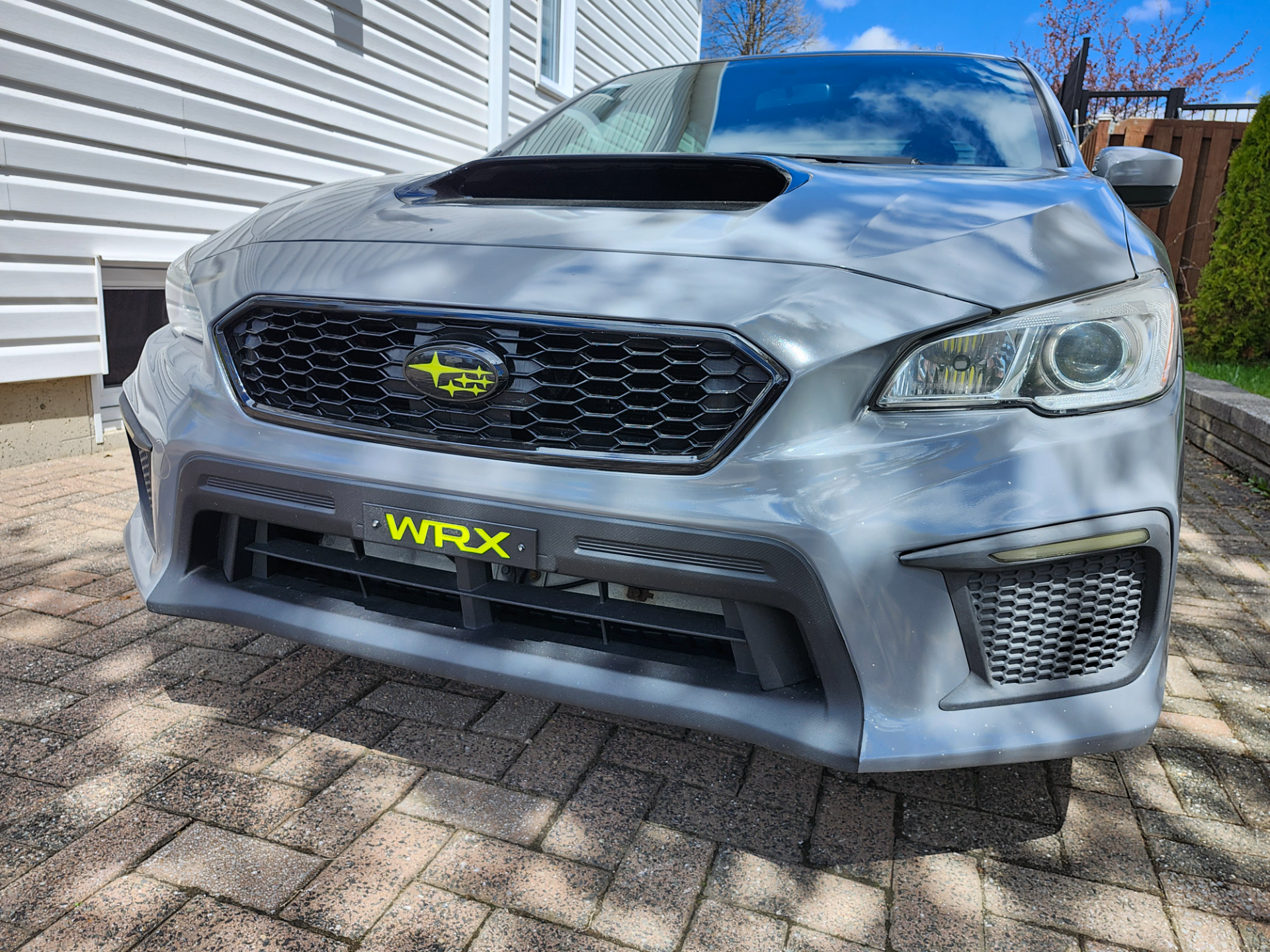 Subaru WRX Licence Plate Delete