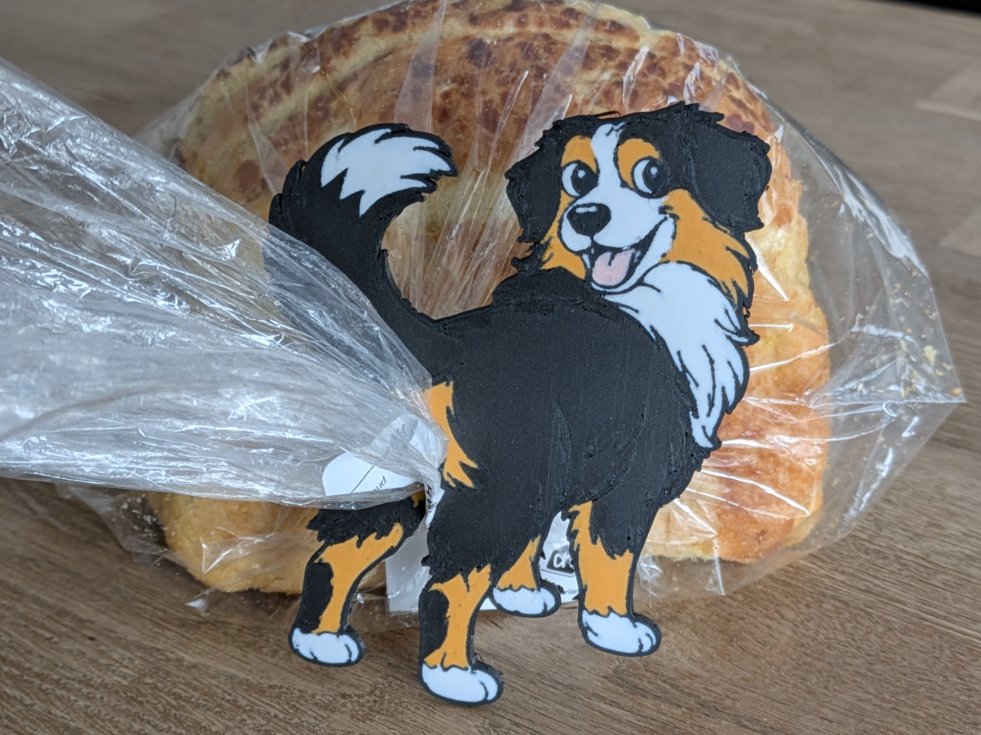 Bernese Mountain Dog Bread Bag Clip