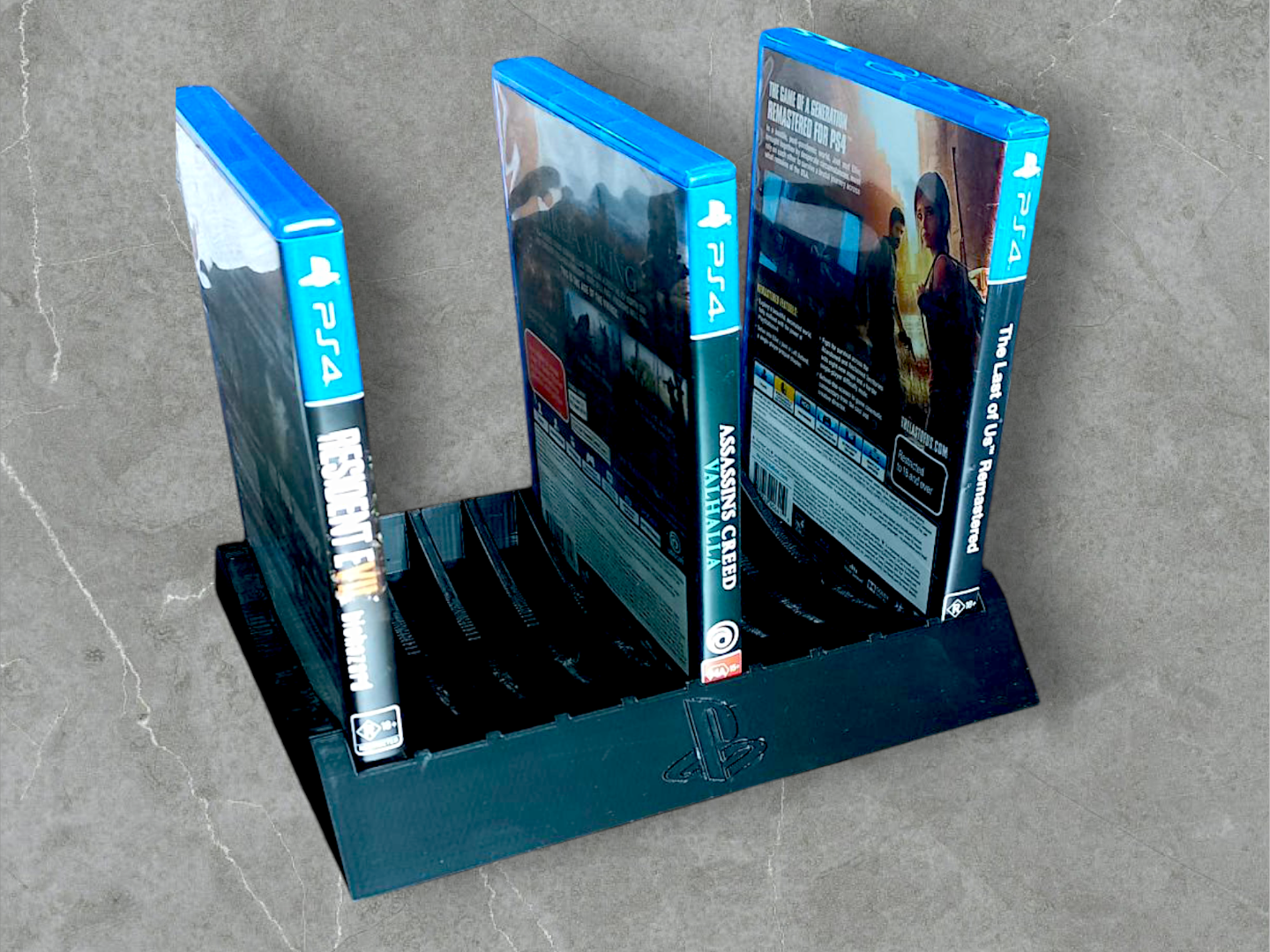 Playstation game holder stand