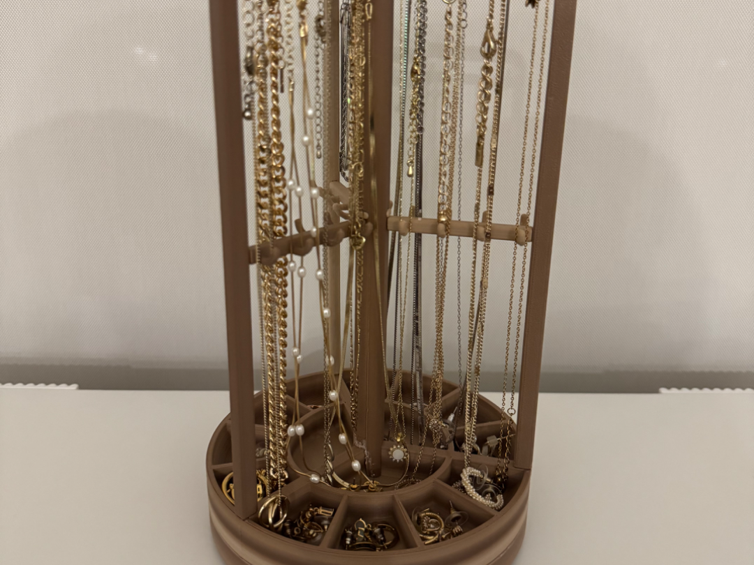 Rotating Jewelry Holder (Necklaces, Earrings, etc)