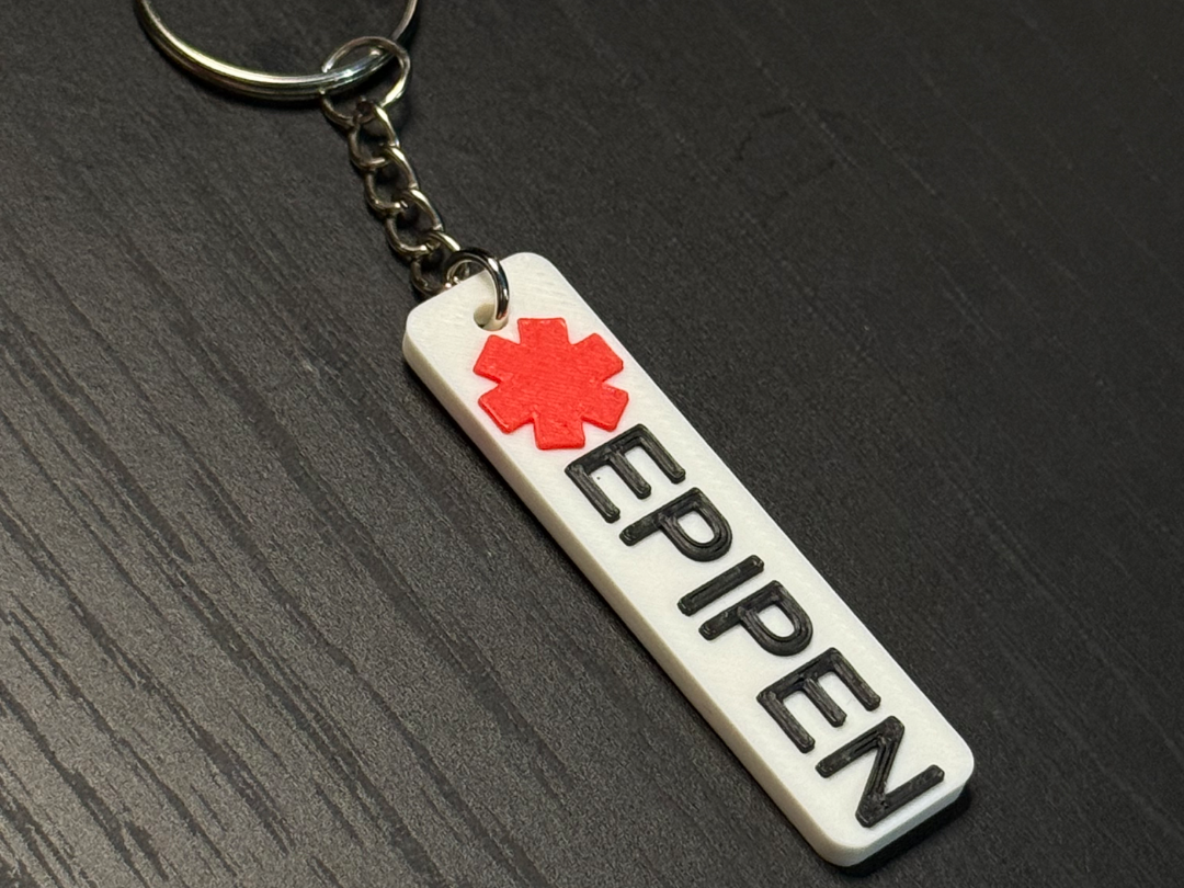EpiPenn Awareness Keychain