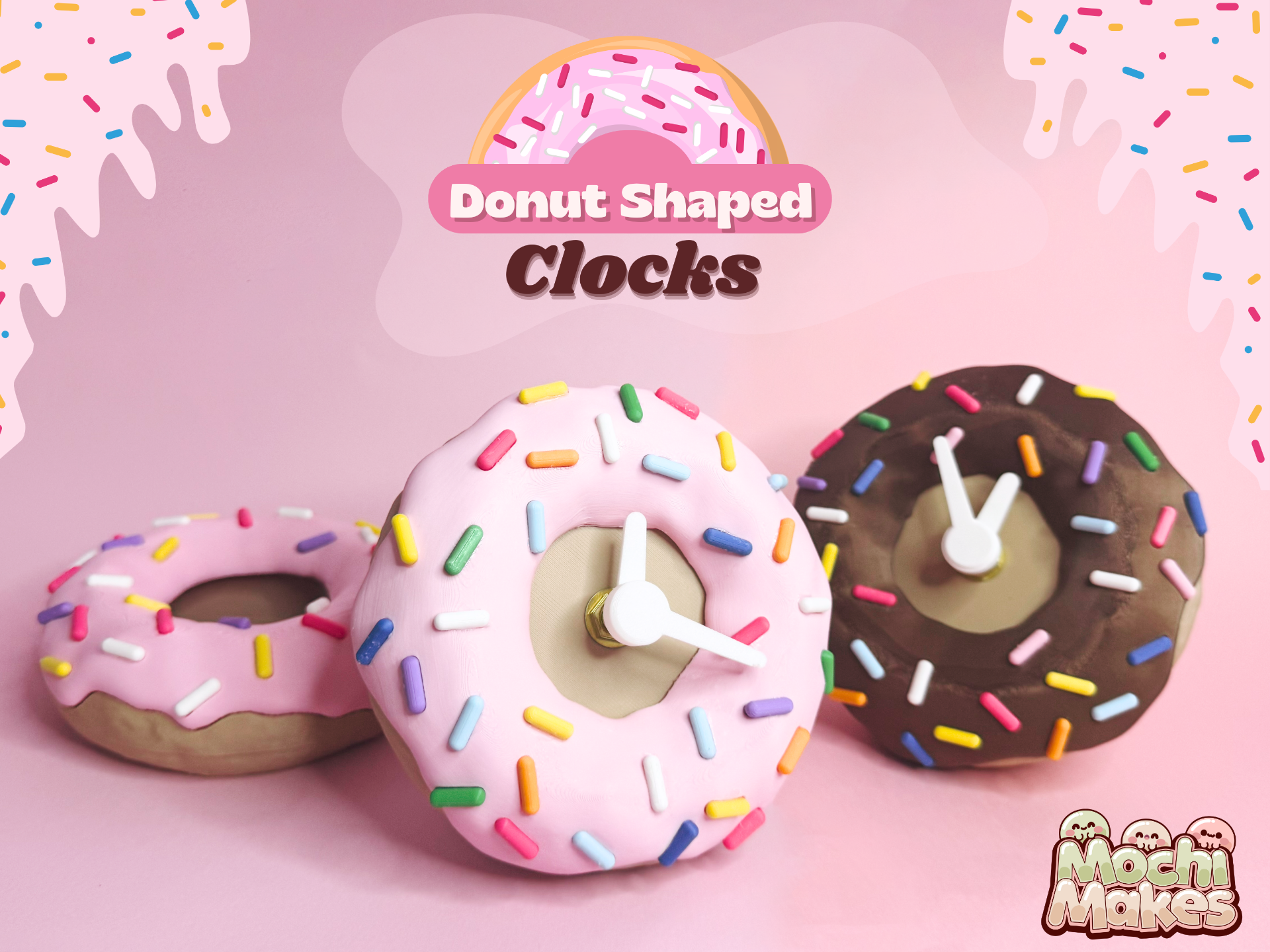 Donut Clock! No Ams!