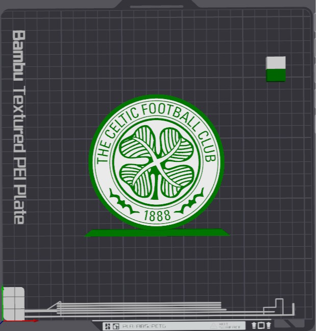 Celtic FC Table Stand