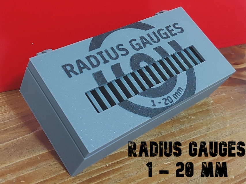 Radius Gauges 1 - 20mm