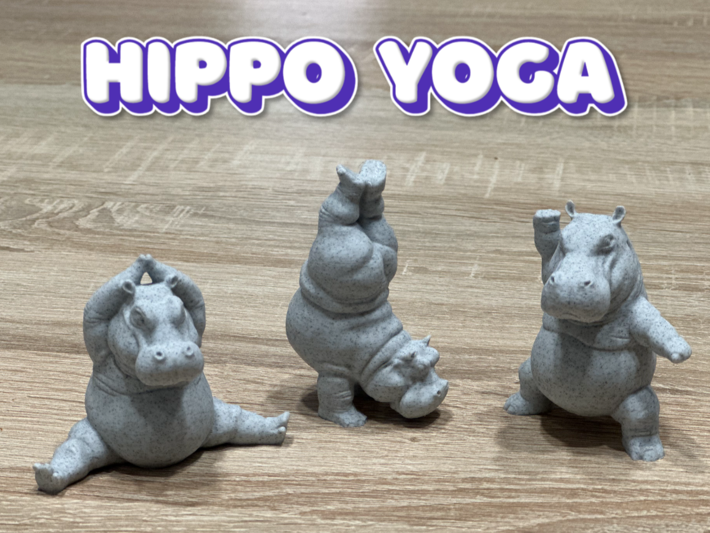 Hippo yoga (funny pose)