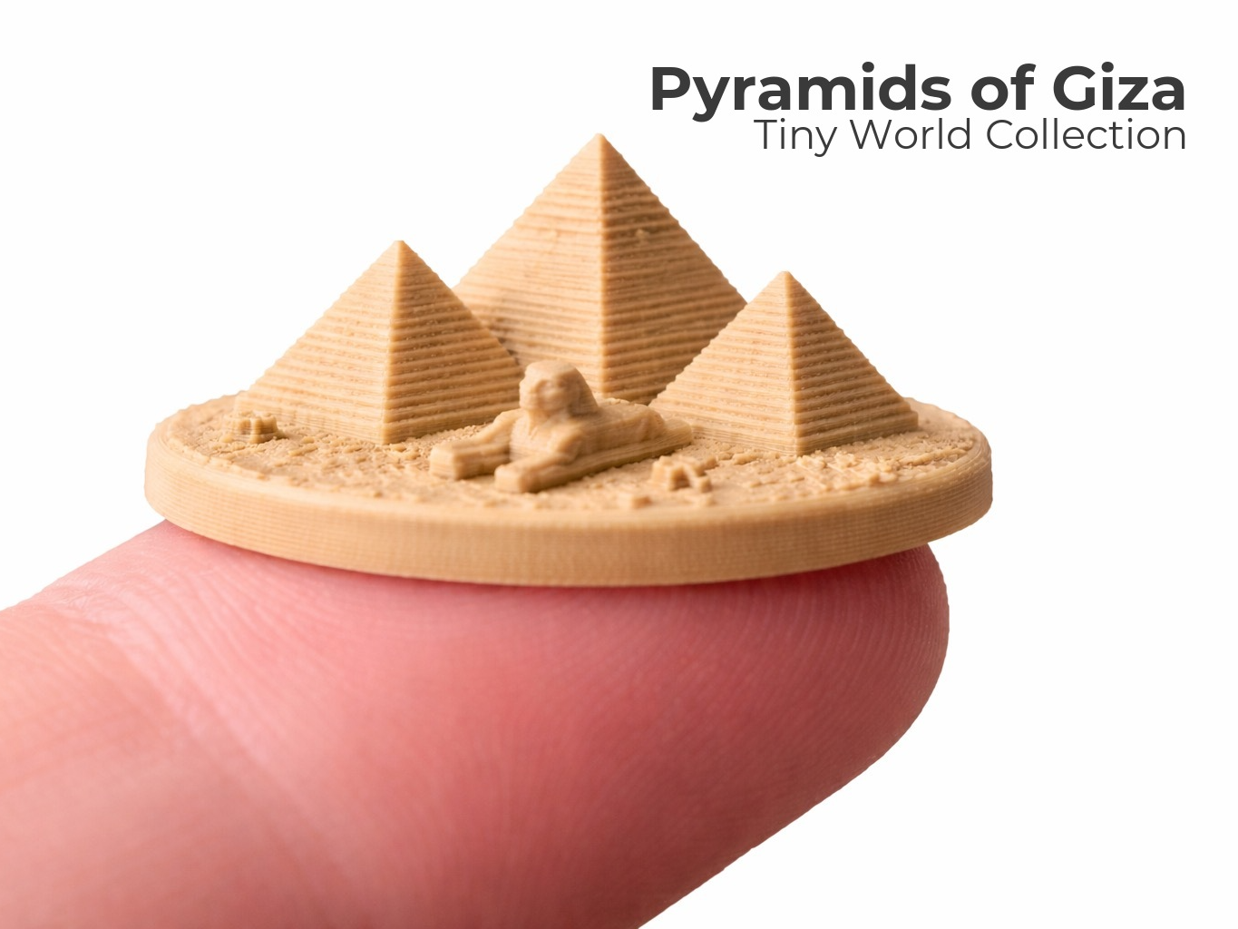 Tiny Pyramids of Giza - Mini World Series
