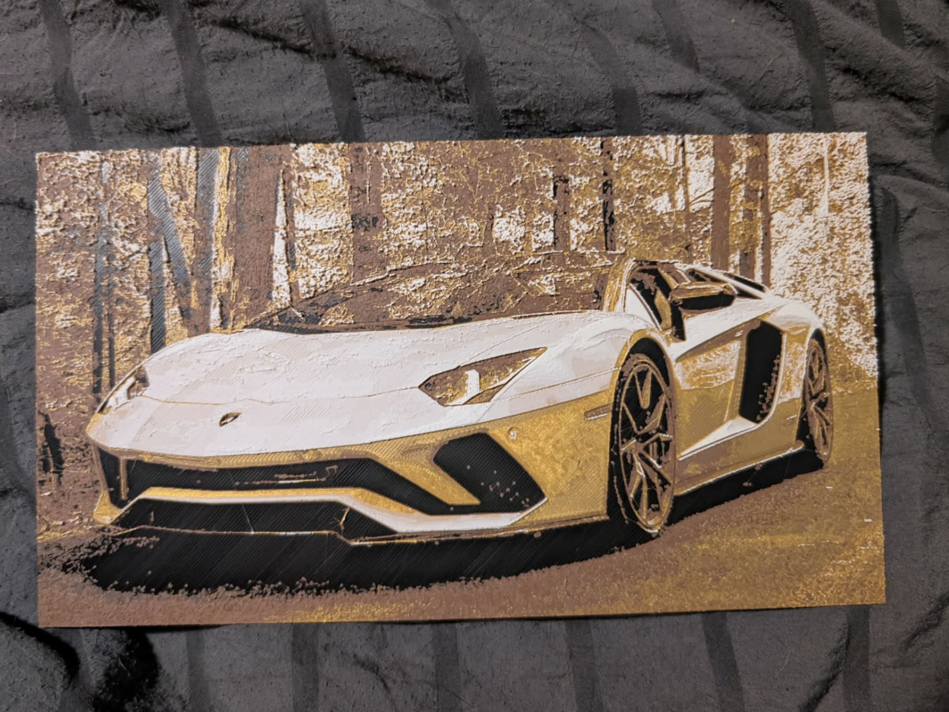 Lambourghini Aventador Hueforge