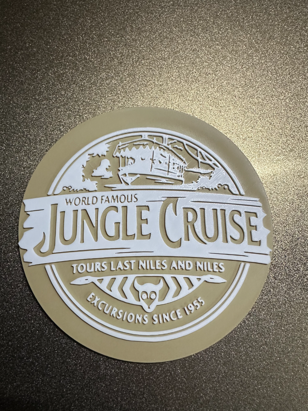 Disney's Jungle cruise plate