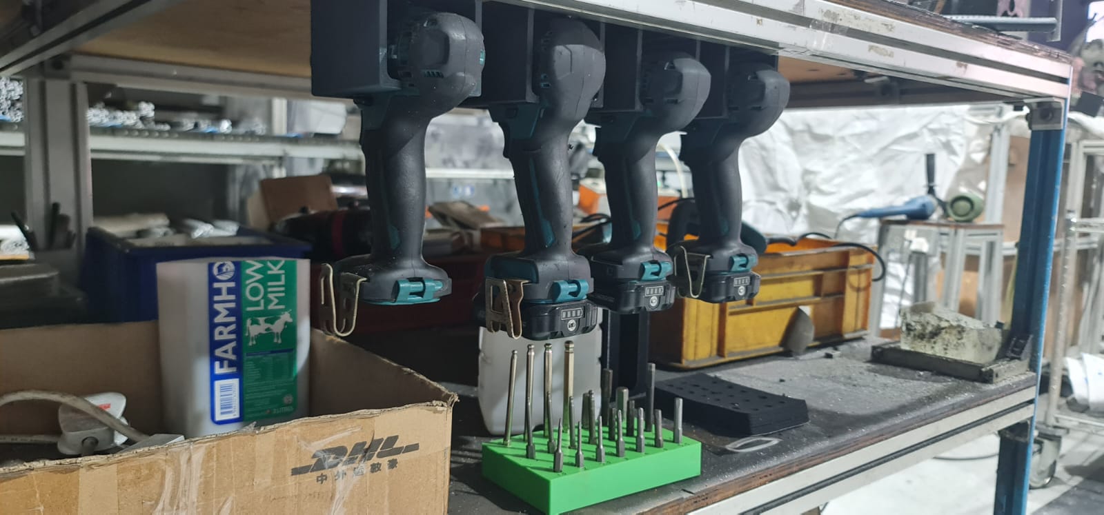 Shorter Drill Holder for smaller tools