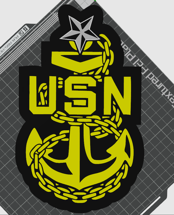 USN Senior Chief Lightbox