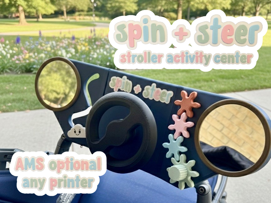 Spin + Steer: Stroller Activity Center