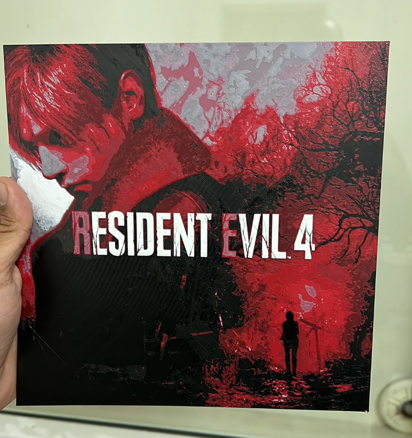 Resident Evil 4 - Hueforge Print