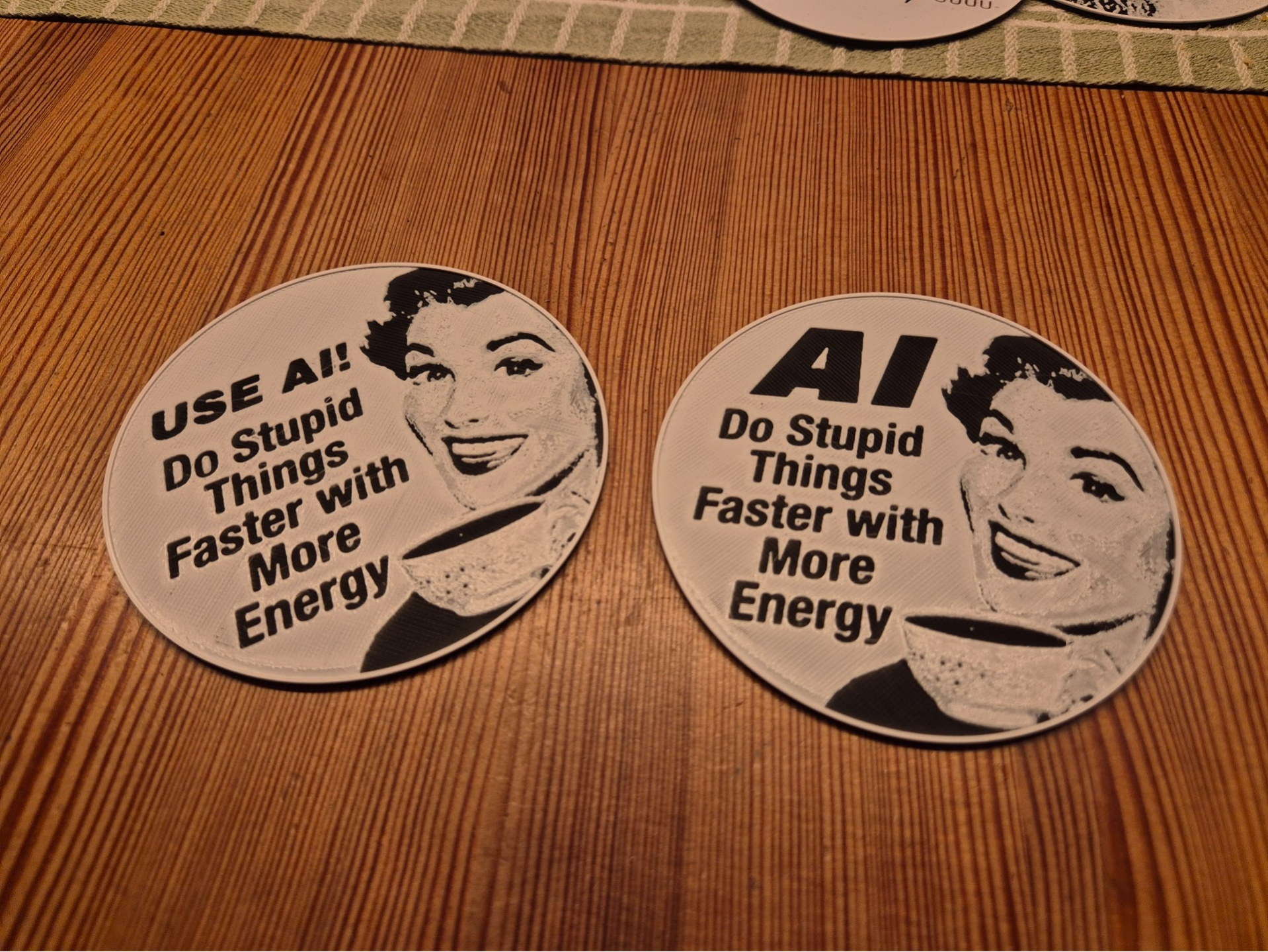 Use AI! Coaster