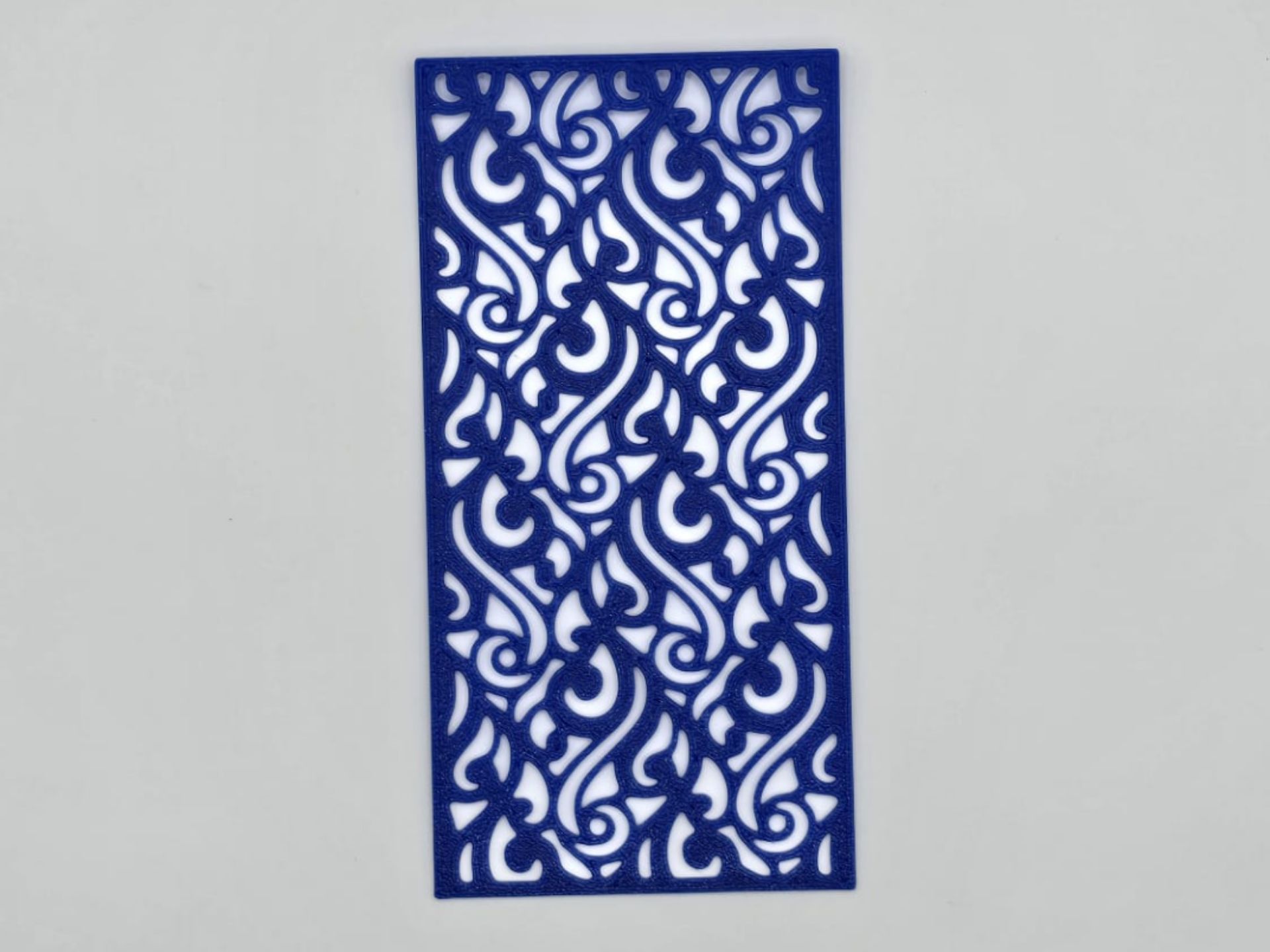Ornate Damask Scrollwork Stencil Pattern