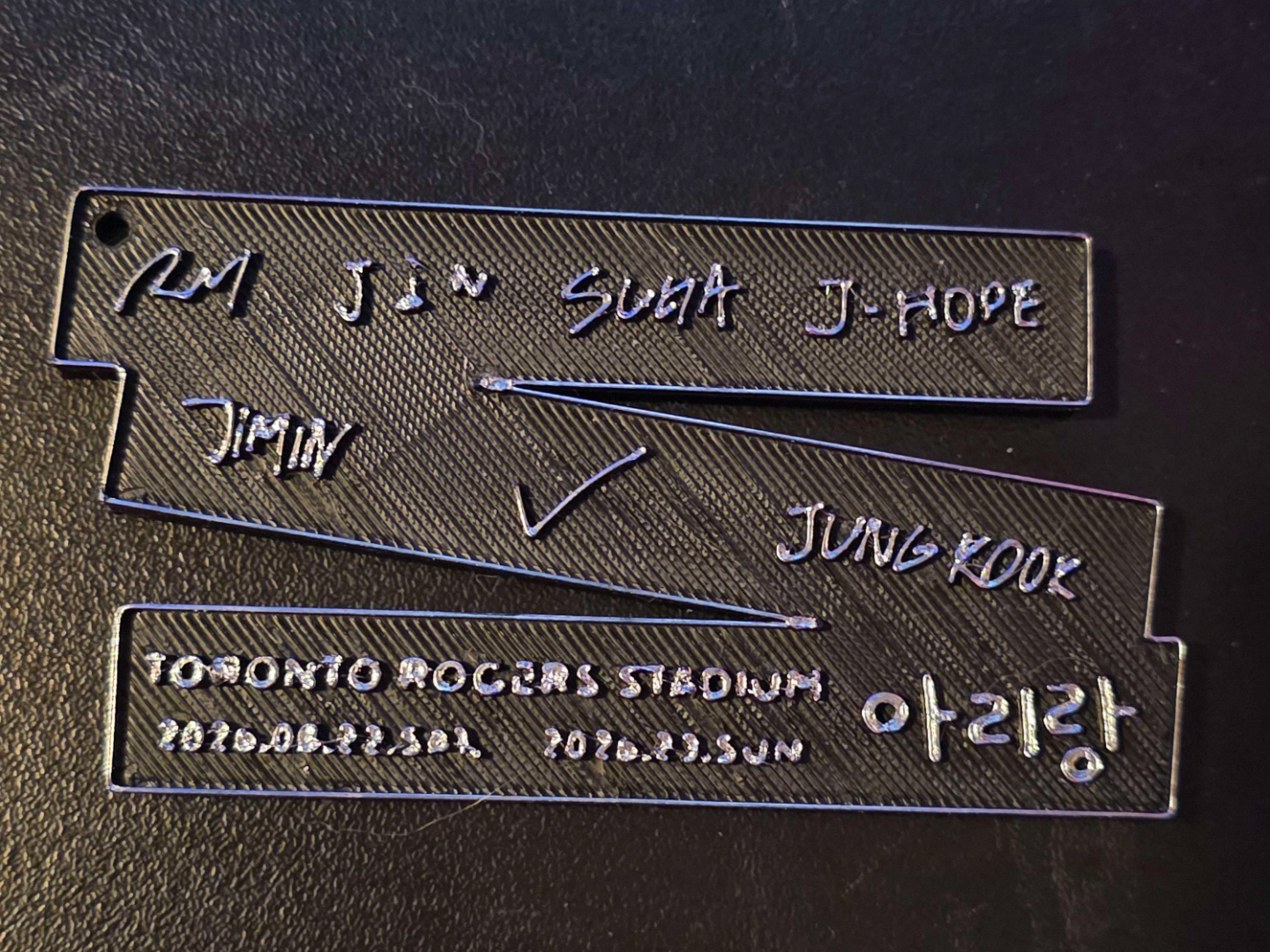BTS Arirang World Tour Keychain