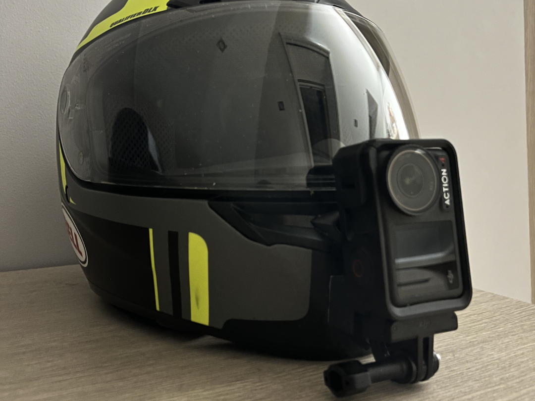 Bell Qualifier DLX camera chin mount