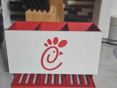 Chick-fil-A (CFA) sauce Packet Holder