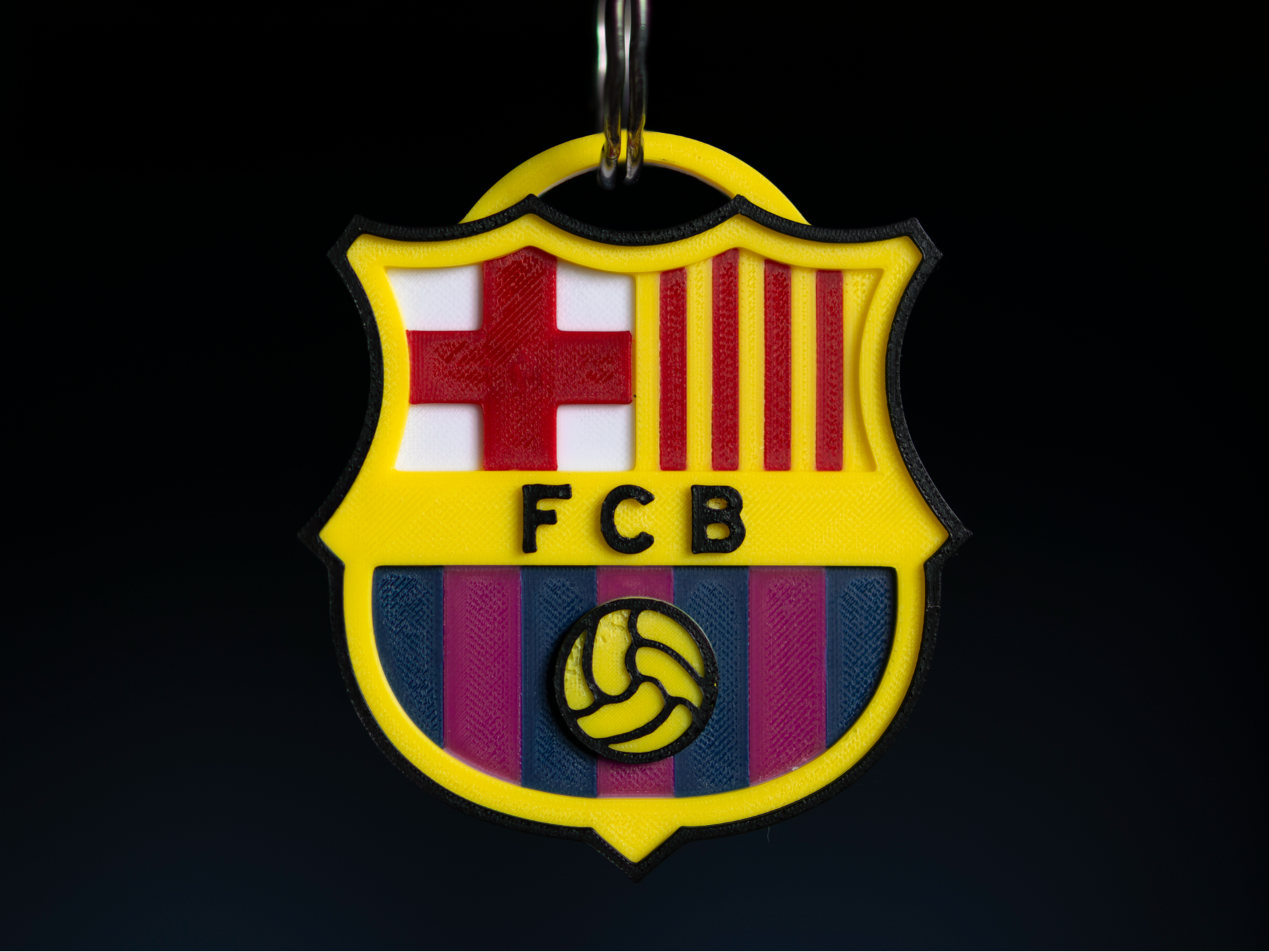 FC Barcelona Logo Keyring/Keychain