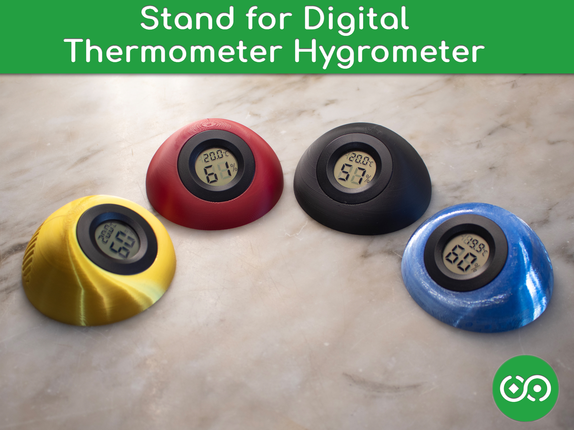 Stand for Digital Thermometer Hygrometer