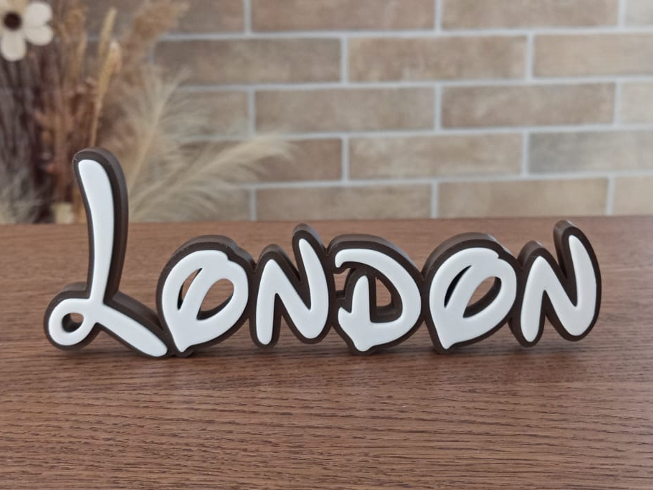 Disney Name Sign London City