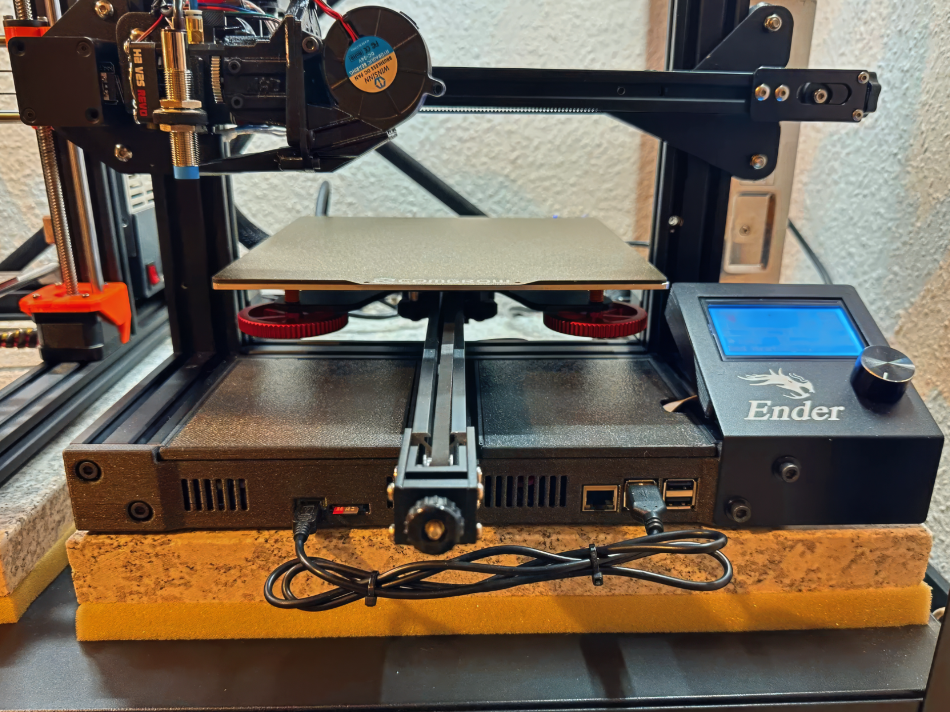 SKR Mini E3 v3 + RasPi front housing for Ender-3