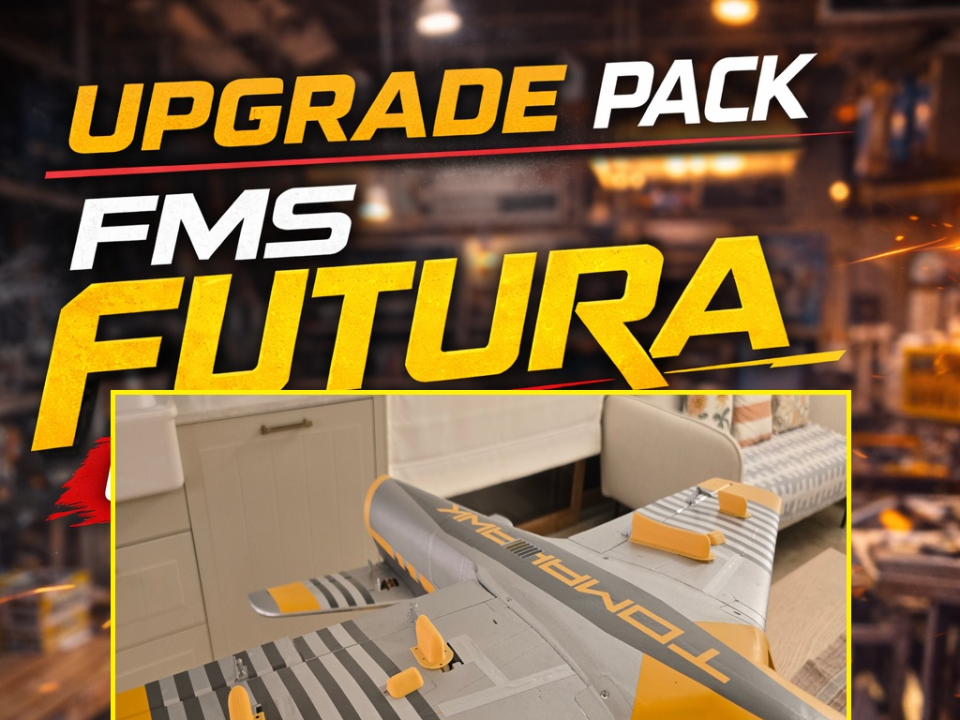 FMS Futura 64mm Gear, Servo &Exhaust Reinforcement