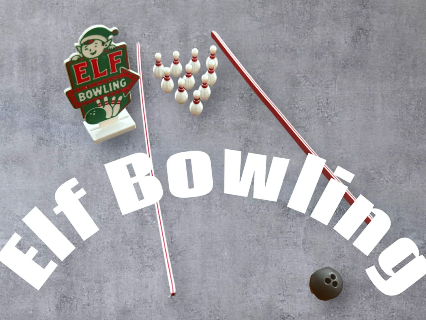 Elf on the Shelf Bowling Alley