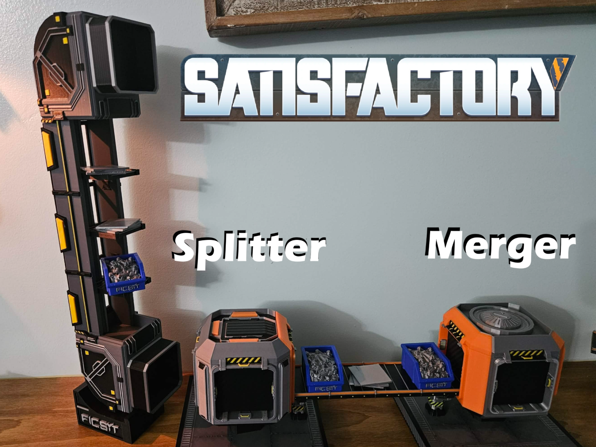 Satisfactory - Splitter and Merger