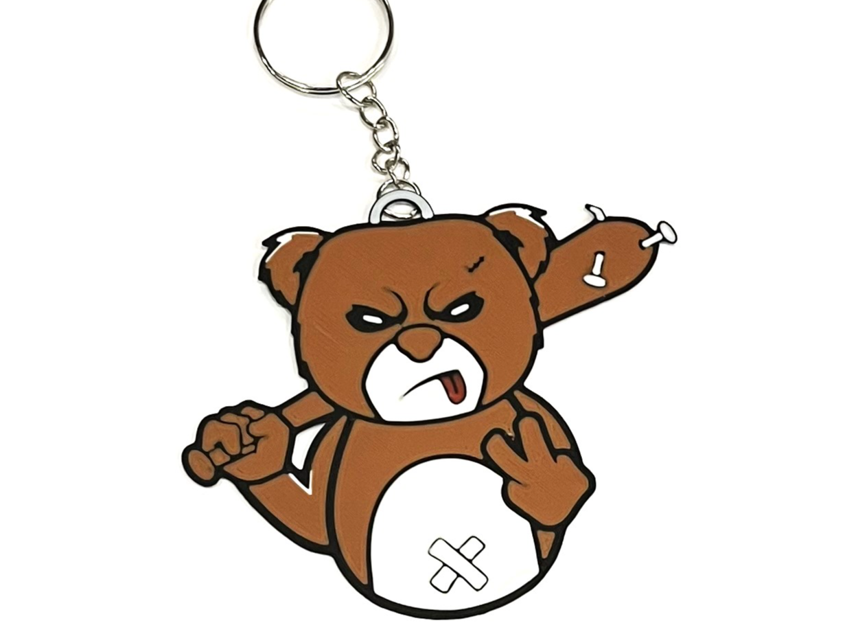 bear keychain