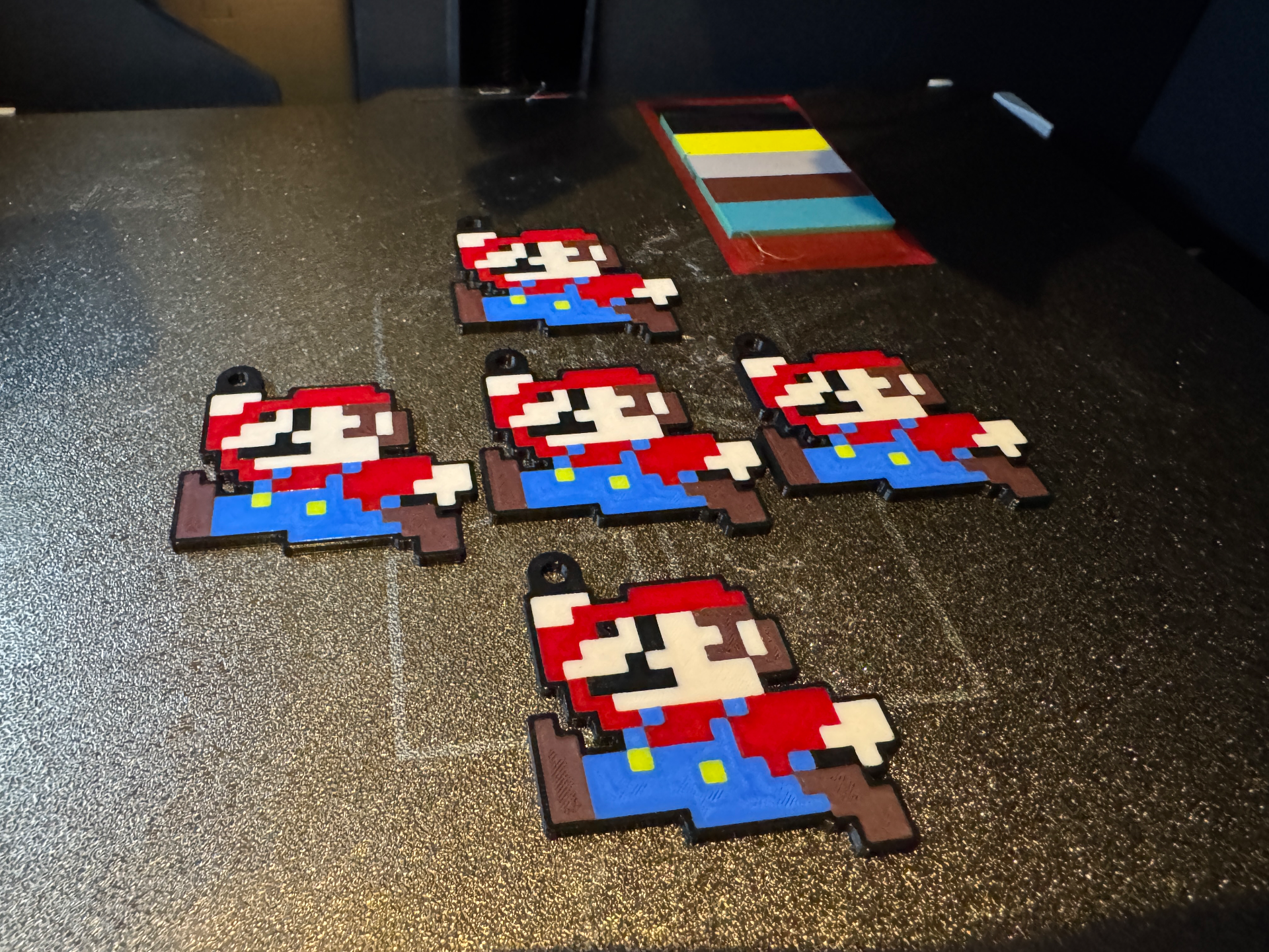 8 Bit Plumber keychain