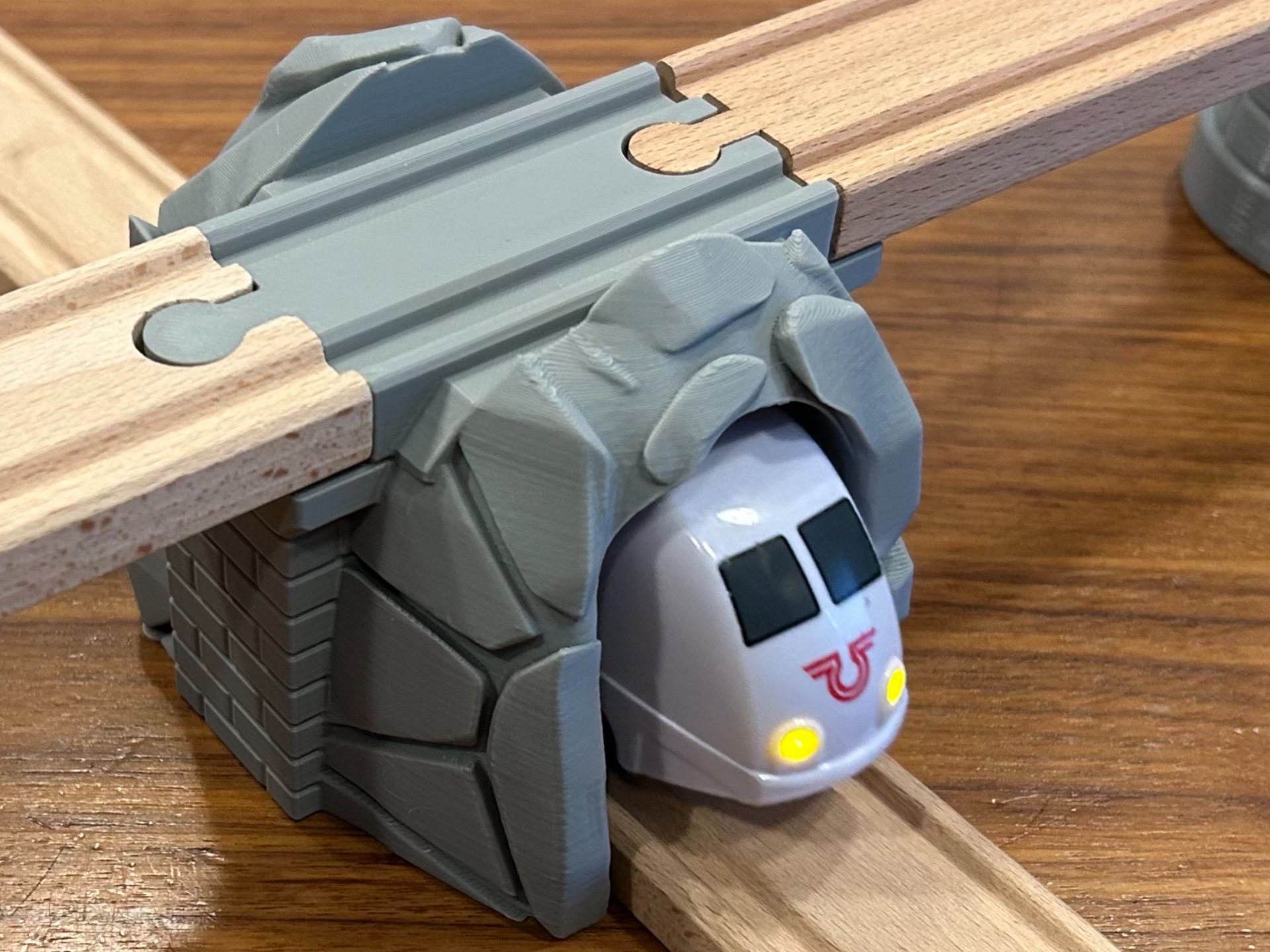 Train Tunnel with overpass for BRIO/IKEA/LILABO