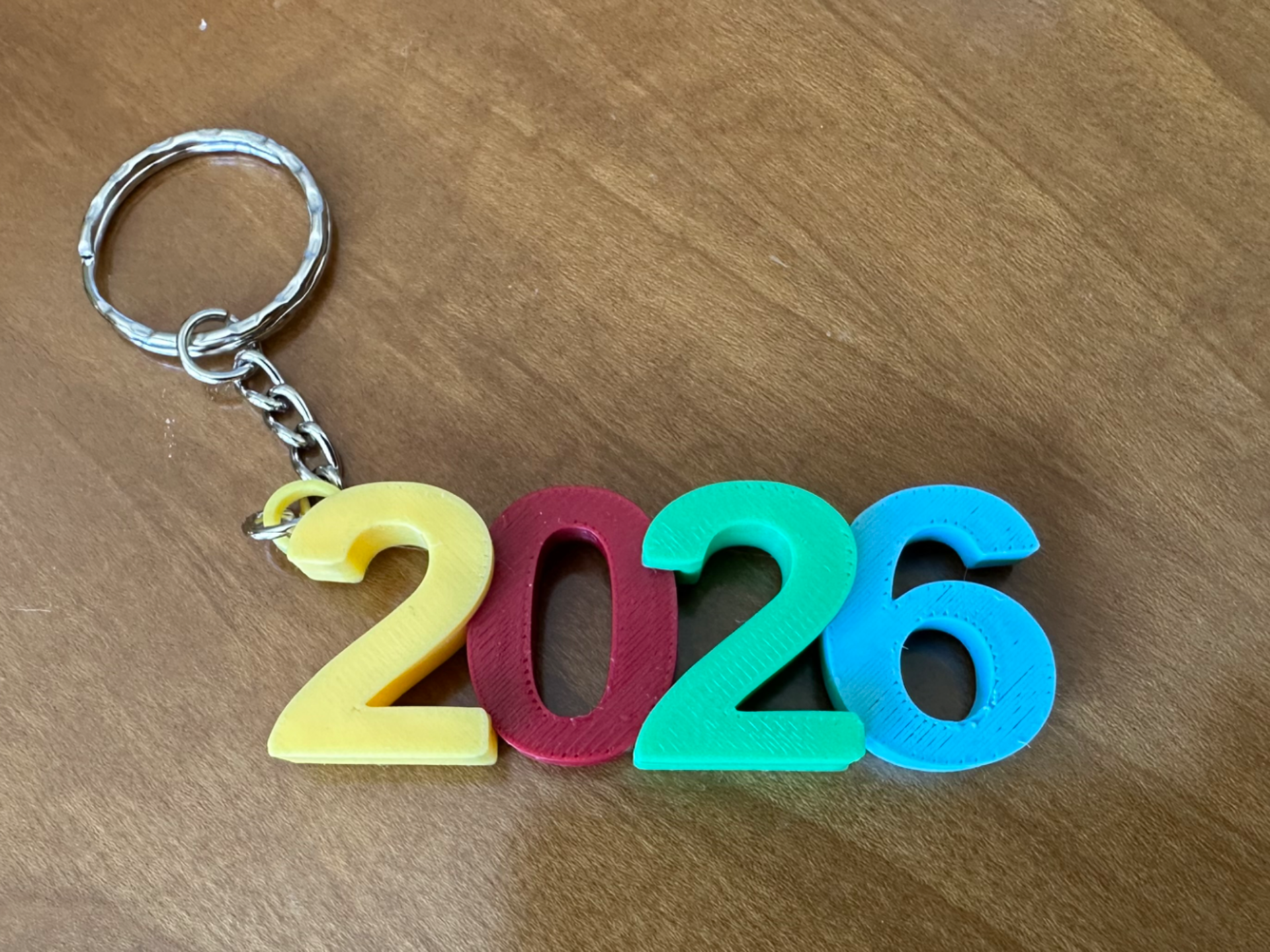 portachiavi anno nuovo 2026