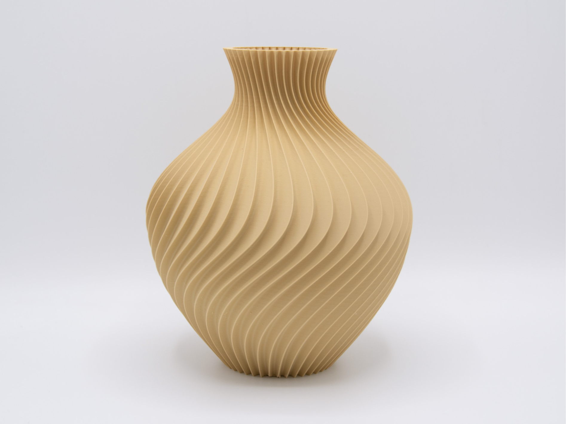 The Ripple Organic Vase - Spiral Mode Optimized