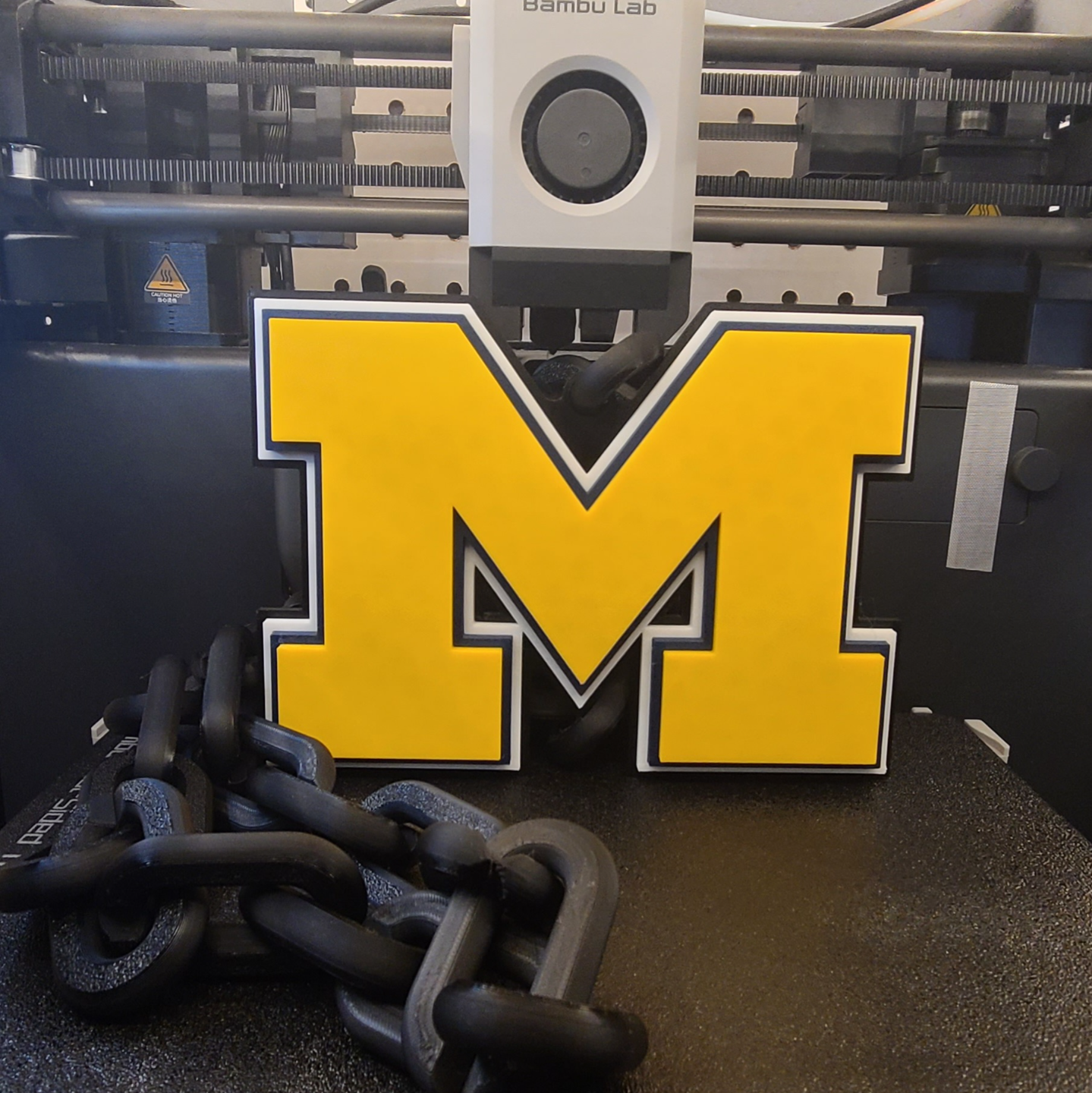 University of Michigan Block M Pendant
